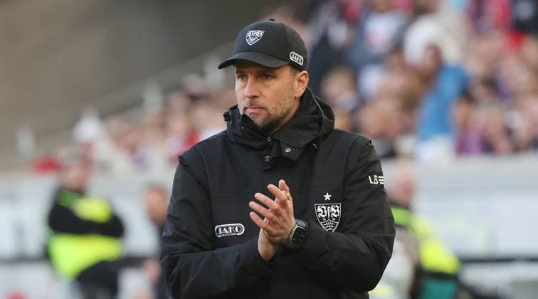 Stuttgart, Soccer Bundesliga, Matchday 20, VfB Stuttgart vs VfL Wolfsburg, Coach Sebastian Hoeneß VfB