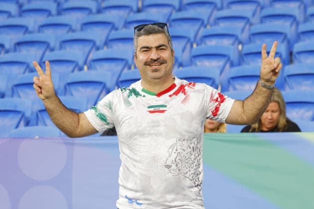 Supporters of Iran are seen before the Womens Asian Cup match between Korea Republic and Islamic Republic of Iran at the Gold Coast Stadium in Robina, Australia Copyright: xMatthewxStarlingx xSPPx Sportspressphoto_SPR99796
