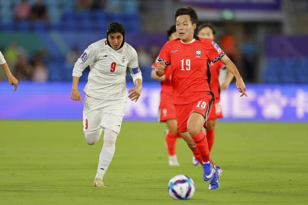 Football, Women, Asian Cup, South Korea - Iran