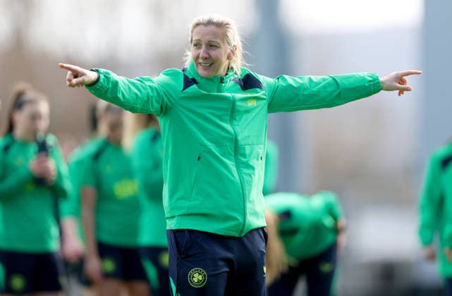 Football, Women, National Team Ireland, Training