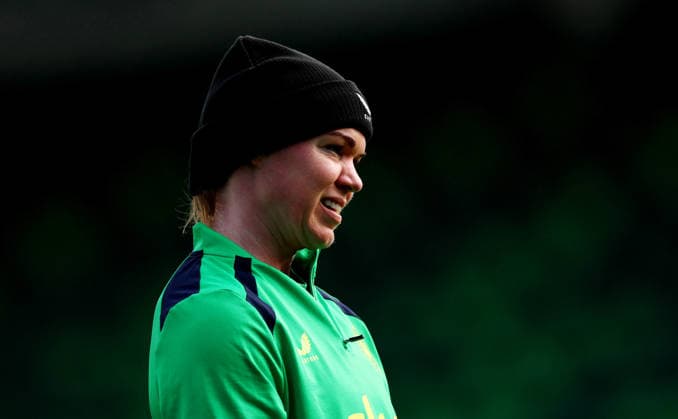 Republic of Ireland WNT Squad Training, Tallaght Stadium, Dublin 2 3 2026 Aoife Mannion Aoife Mannion 2 3 2026  Copyright: x INPHO JamesxCrombiex PPI29293