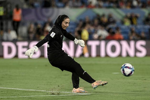 2nd March 2026, Robina Stadium, Gold Coast, Queensland, Australia; AFC Women s Asian Cup, Iran versus South Korea; Maryam Yektaei of the Islamic Republic of Iran  NigelxOwen Content restricted for UK based newspaper