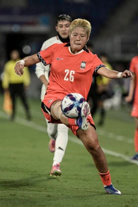 FuÃŸball, Frauen, Asien Cup, SÃ¼dkorea - Iran #4 2nd March 2026, Robina Stadium, Gold Coast, Queensland, Australia; AFC Women s Asian Cup, Iran versus South Korea; Kim Min-ji of Korea Republic  NigelxOwen