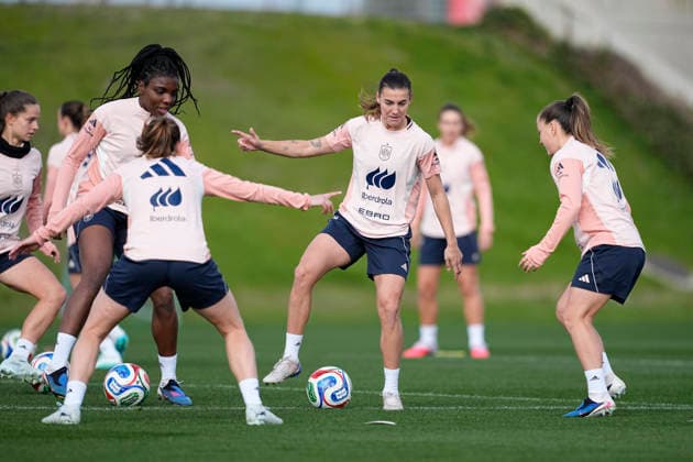 March 2, 2026, Las Rozas, Madrid, Spain: Patri Guijarro during the training camp of Spain Women Team ahead of the qualification matches for the Brazil 2027 World Cup at the Ciudad del Futbol on March 01, 2026, in Las Rozas, Madrid, Spain. Las Rozas Spain - ZUMAa181 20260302_zaa_a181_062 Copyright: xOscarxJ.xBarrosox