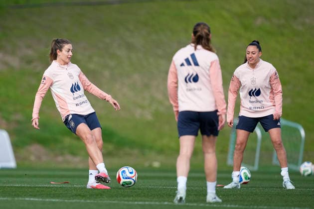 March 2, 2026, Las Rozas, Madrid, Spain: Alexia Putellas during the training camp of Spain Women Team ahead of the qualification matches for the Brazil 2027 World Cup at the Ciudad del Futbol on March 01, 2026, in Las Rozas, Madrid, Spain. Las Rozas Spain - ZUMAa181 20260302_zaa_a181_063 Copyright: xOscarxJ.xBarrosox