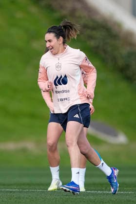 March 2, 2026, Las Rozas, Madrid, Spain: Mariona Caldentey during the training camp of Spain Women Team ahead of the qualification matches for the Brazil 2027 World Cup at the Ciudad del Futbol on March 01, 2026, in Las Rozas, Madrid, Spain. Las Rozas Spain - ZUMAa181 20260302_zaa_a181_069 Copyright: xOscarxJ.xBarrosox