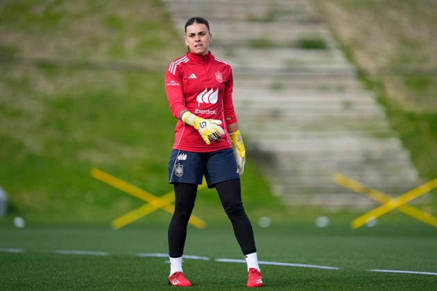 March 2, 2026, Las Rozas, Madrid, Spain: Misa Rodriguez during the training camp of Spain Women Team ahead of the qualification matches for the Brazil 2027 World Cup at the Ciudad del Futbol on March 01, 2026, in Las Rozas, Madrid, Spain. Las Rozas Spain - ZUMAa181 20260302_zaa_a181_071 Copyright: xOscarxJ.xBarrosox