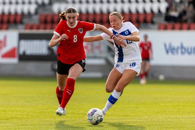 Football, Women, U19, Austria - Finland