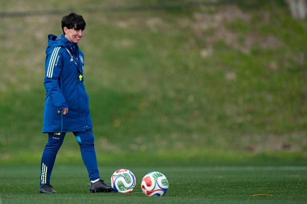 March 2, 2026, Las Rozas, Madrid, Spain: Sonia Bermudez during the training camp of Spain Women Team ahead of the qualification matches for the Brazil 2027 World Cup at the Ciudad del Futbol on March 01, 2026, in Las Rozas, Madrid, Spain. Las Rozas Spain - ZUMAa181 20260302_zaa_a181_084 Copyright: xOscarxJ.xBarrosox