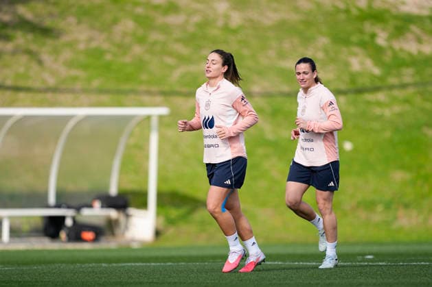 March 2, 2026, Las Rozas, Madrid, Spain: Alexia Putellas during the training camp of Spain Women Team ahead of the qualification matches for the Brazil 2027 World Cup at the Ciudad del Futbol on March 01, 2026, in Las Rozas, Madrid, Spain. Las Rozas Spain - ZUMAa181 20260302_zaa_a181_086 Copyright: xOscarxJ.xBarrosox