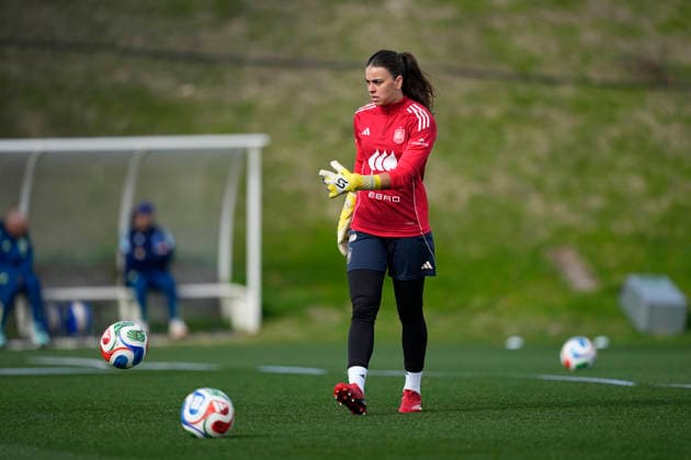 March 2, 2026, Las Rozas, Madrid, Spain: Misa Rodriguez during the training camp of Spain Women Team ahead of the qualification matches for the Brazil 2027 World Cup at the Ciudad del Futbol on March 01, 2026, in Las Rozas, Madrid, Spain. Las Rozas Spain - ZUMAa181 20260302_zaa_a181_096 Copyright: xOscarxJ.xBarrosox