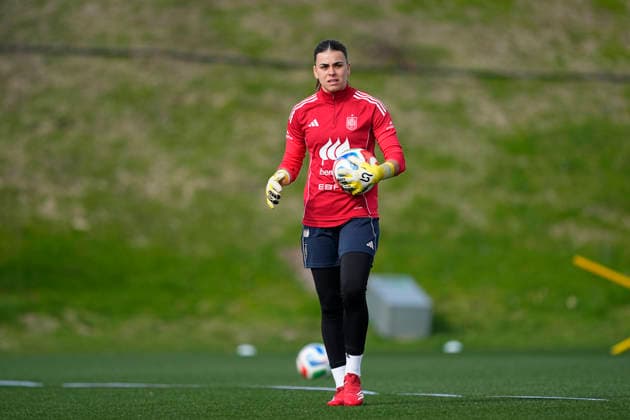 March 2, 2026, Las Rozas, Madrid, Spain: Misa Rodriguez during the training camp of Spain Women Team ahead of the qualification matches for the Brazil 2027 World Cup at the Ciudad del Futbol on March 01, 2026, in Las Rozas, Madrid, Spain. Las Rozas Spain - ZUMAa181 20260302_zaa_a181_098 Copyright: xOscarxJ.xBarrosox