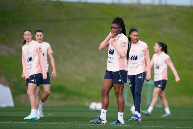 March 2, 2026, Las Rozas, Madrid, Spain: Edna Imade during the training camp of Spain Women Team ahead of the qualification matches for the Brazil 2027 World Cup at the Ciudad del Futbol on March 01, 2026, in Las Rozas, Madrid, Spain. Las Rozas Spain - ZUMAa181 20260302_zaa_a181_101 Copyright: xOscarxJ.xBarrosox