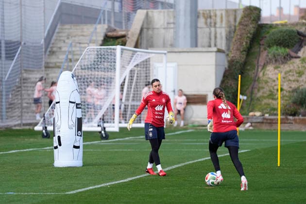 March 2, 2026, Las Rozas, Madrid, Spain: Misa Rodriguez during the training camp of Spain Women Team ahead of the qualification matches for the Brazil 2027 World Cup at the Ciudad del Futbol on March 01, 2026, in Las Rozas, Madrid, Spain. Las Rozas Spain - ZUMAa181 20260302_zaa_a181_107 Copyright: xOscarxJ.xBarrosox