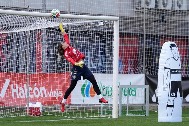 March 2, 2026, Las Rozas, Madrid, Spain: Misa Rodriguez during the training camp of Spain Women Team ahead of the qualification matches for the Brazil 2027 World Cup at the Ciudad del Futbol on March 01, 2026, in Las Rozas, Madrid, Spain. Las Rozas Spain - ZUMAa181 20260302_zaa_a181_110 Copyright: xOscarxJ.xBarrosox