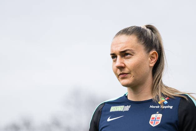 260302 Vilde Boe Risa of the Norwegian women™s national football team during a training session on March 2, 2026 in Vienna Photo Marius Simensen BILDBYRAN Cop 238 bbeng dam fifa women s world cup qualifier football fotball fotball norge norway practice soccer training trening träning  Copyright: MARIUSxSIMENSEN BB260302BB387