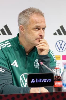 02 03 2026, xgrfx, Football World Cup Qualification , Germany Women Press Conference, Final Training v l Christian Wück Deutsche Frauennationalmannschaft DFL DFB REGULATIONS PROHIBIT ANY USE OF PHOTOGRAPHS as IMAGE SEQUENCES and or QUASI VIDEO Dresden