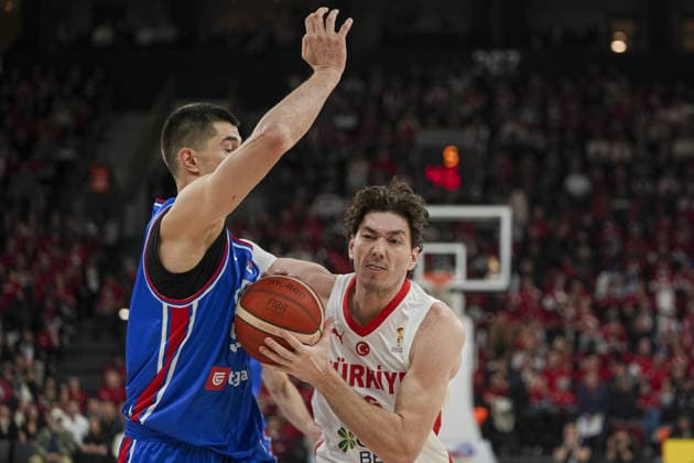 Basketball, World Cup Qualifier, Turkey - Serbia
