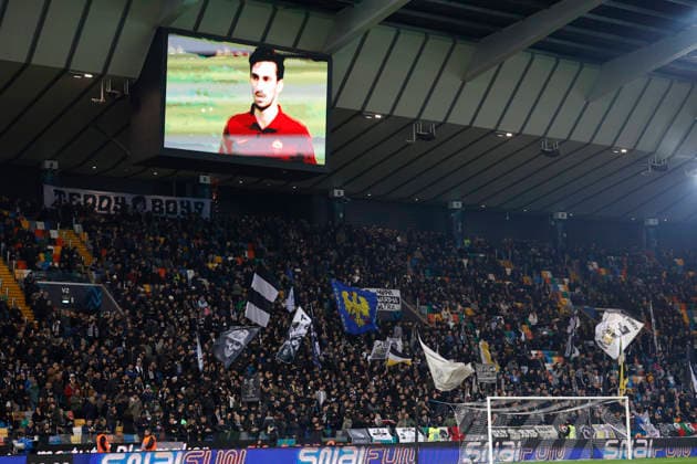 March 2, 2026, Udine, Italy, Italy: In memory of Davide Astori during the Italian Serie A Enilive match between Udinese Calcio vs ACF Fiorentina at the Bluenergy Stadium in Udinese, Italy, 02 March 2026. Udine Italy - ZUMAr199 20260302_zsp_r199_002 Copyright: xMattiaxRadonix