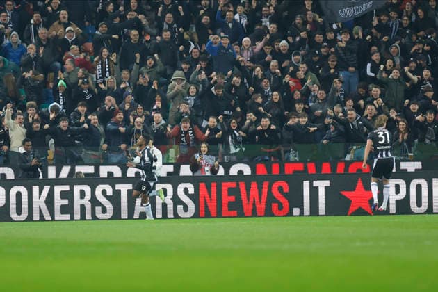 March 2, 2026, Udine, Italy, Italy: UdineseÃ¢â‚¬â ¢s Christian Kabasele celebrates after scoring a goal during the Italian Serie A Enilive match between Udinese Calcio vs ACF Fiorentina at the Bluenergy Stadium in Udinese, Italy, 02 March 2026. Udine Italy - ZUMAr199 20260302_zsp_r199_010 Copyright: xMattiaxRadonix