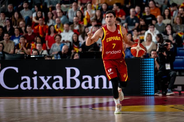 7 Jaime Fernandez, ESP x UKR - FIBA Basketball World Cup European Qualifiers, First Round Group A - Palacio de los deportes de Oviedo, Spain (ESP) - 02, March 2026 Copyright: xSandyxGhoraryebx