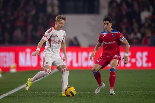 March 2, 2026, Barclos, Barcelos, Portugal: BARCELOS, PORTUGAL - MARCH 02: ANDREAS SCHJELDERUP from SL Benfica is seen on action during the Liga Portugal Betclic 2025 26 League match between Gil Vicente FC and SL Benfica, at Estadio Cidade de Barcelos on March 02, 2026 in Barcelos, Portugal Gil Vicente FC X SL Benfica - Liga Portugal Betclic  - ZUMAl192 20260302_zsp_l192_005 Copyright: xMiguelxLemosx