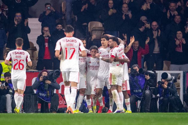 March 2, 2026, Barclos, Barcelos, Portugal: BARCELOS, PORTUGAL - MARCH 02: ANTONIO SILVA from SL Benfica is seen celebrating his goal during the Liga Portugal Betclic 2025 26 League match between Gil Vicente FC and SL Benfica, at Estadio Cidade de Barcelos on March 02, 2026 in Barcelos, Portugal Barclos Portugal - ZUMAl192 20260302_zsp_l192_019 Copyright: xMiguelxLemosx
