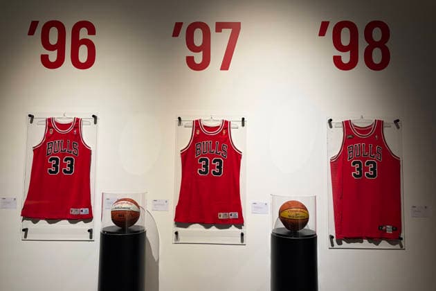 Basketball, auction of basketball memorabilia from the 1992 Olympic Games from Scottie Pippen's estate in New York