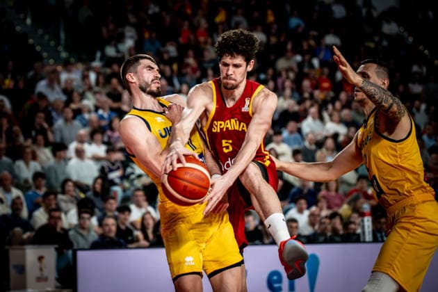 5 Oriol Pauli, ESP x UKR - FIBA Basketball World Cup European Qualifiers, First Round Group A - Palacio de los deportes de Oviedo, Spain (ESP) - 02, March 2026 Copyright: xSandyxGhoraryebx