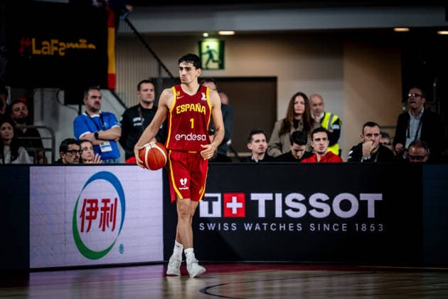 1 Alvaro Cardenas, ESP x UKR - FIBA Basketball World Cup European Qualifiers, First Round Group A - Palacio de los deportes de Oviedo, Spain (ESP) - 02, March 2026 Copyright: xSandyxGhoraryebx