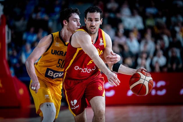 6 Ferran Bassas, ESP x UKR - FIBA Basketball World Cup European Qualifiers, First Round Group A - Palacio de los deportes de Oviedo, Spain (ESP) - 02, March 2026 Copyright: xSandyxGhoraryebx