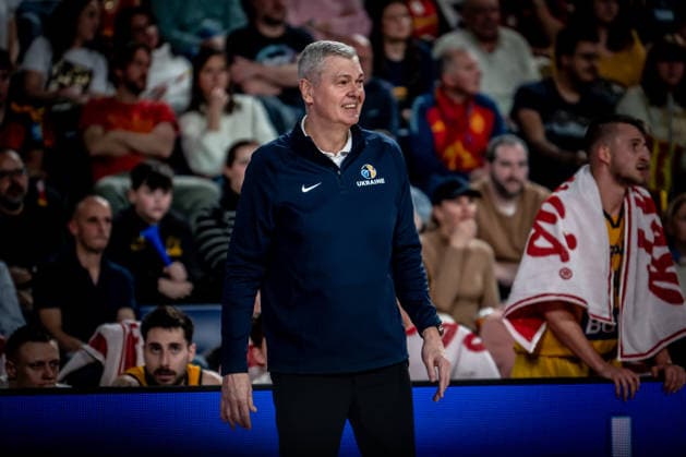 Coach Ainars Bagatskis, ESP x UKR - FIBA Basketball World Cup European Qualifiers, First Round Group A - Palacio de los deportes de Oviedo, Spain (ESP) - 02, March 2026 Copyright: xSandyxGhoraryebx