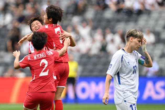 Football, Women, Asian Cup, North Korea - Uzbekistan