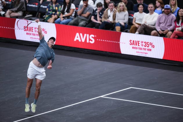 March 2, 2026, Las Vegas, Nevada, USA: JOAO FONSECA (in picture) has been crowned as the MGM Slam champion after taking down REILLY OPELKA 10-6, 7-10, 10-5 in a hotly contested final during MGM Slam event at the T-Mobile Arena in Las Vegas. Las Vegas USA - ZUMAo117 20260302_zsp_o117_015 Copyright: xMikaelxOnax