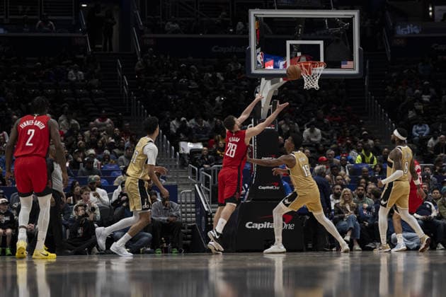 Houston Rockets vs Washington Wizards - NBA, Basketball Herren, USA WASHINGTON DC, UNITED STATES - MARCH 2 : Alperen Sengun (28) of Houston Rockets in action during the NBA basketball game between Houston Rockets and Washington Wizards at the Capital One Arena on March 2, 2026 in Washington DC, United States. Celal Gunes Anadolu Washington DC United States. Editorial use only. Please get in touch for any other usage.  Copyright: x2026xAnadoluxCelalxGunesx