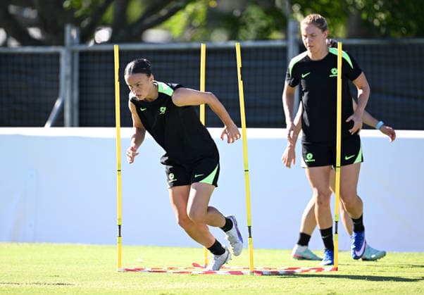 Football, Women, National Team Australia, Training
