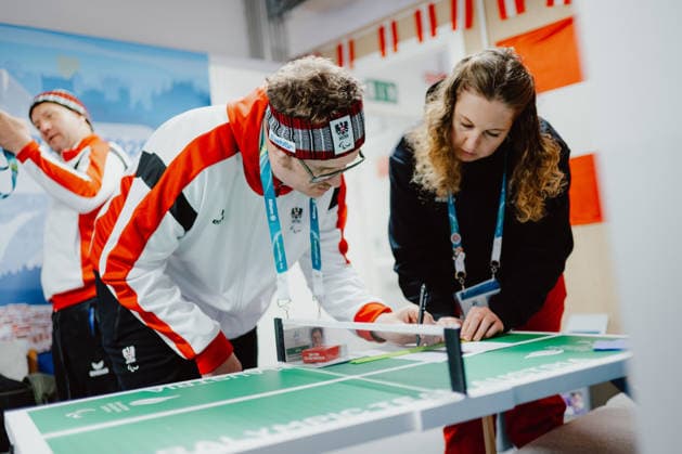 PARALYMPICS - Winter Paralympics Milano Cortina 2026 CORTINA D AMPEZZO,ITALY,03.MAR.26 - PARALYMPICS - Paralympic Winter games, Winterspiele,Spiele, Summer games Milano Cortina 2026, preview. Image shows Markus Schmidhofer (AUT).  GEPAxpictures xAlexanderxSolc