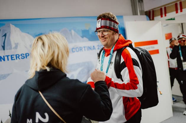 PARALYMPICS - Winter Paralympics Milano Cortina 2026 CORTINA D AMPEZZO,ITALY,03.MAR.26 - PARALYMPICS - Paralympic Winter games, Winterspiele,Spiele, Summer games Milano Cortina 2026, preview. Image shows Markus Schmidhofer (AUT).  GEPAxpictures xAlexanderxSolc