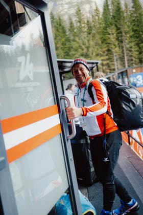 PARALYMPICS - Winter Paralympics Milano Cortina 2026 CORTINA D AMPEZZO,ITALY,03.MAR.26 - PARALYMPICS - Paralympic Winter games, Winterspiele,Spiele, Summer games Milano Cortina 2026, preview. Image shows Oliver Dreier (AUT).  GEPAxpictures xAlexanderxSolc