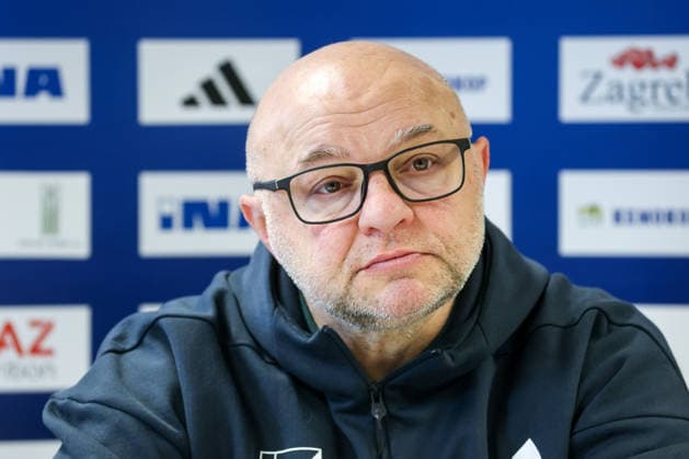 HC Zagreb press conference, PK, Pressekonferenz EHF Champions League 2025 2026 Head Coach of HC Zagreb Boris Dvorsek speaks on a press conference at Tresnjevka Sports Hall on March 3, 2026. in Zagreb, Croatia ahead of the EHF Champions League match between HC Zagreb and Orlen Wisla Plock.  IgorxKralj PIXSELL