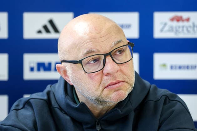 HC Zagreb press conference, PK, Pressekonferenz EHF Champions League 2025 2026 Head Coach of HC Zagreb Boris Dvorsek speaks on a press conference at Tresnjevka Sports Hall on March 3, 2026. in Zagreb, Croatia ahead of the EHF Champions League match between HC Zagreb and Orlen Wisla Plock.  IgorxKralj PIXSELL