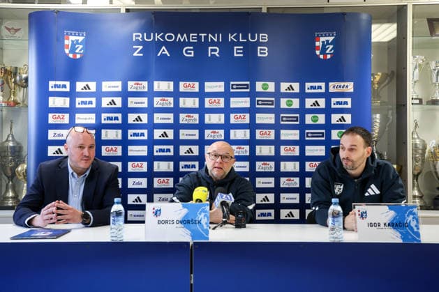 Handball, EHF CL, HC Zagreb, Press conference