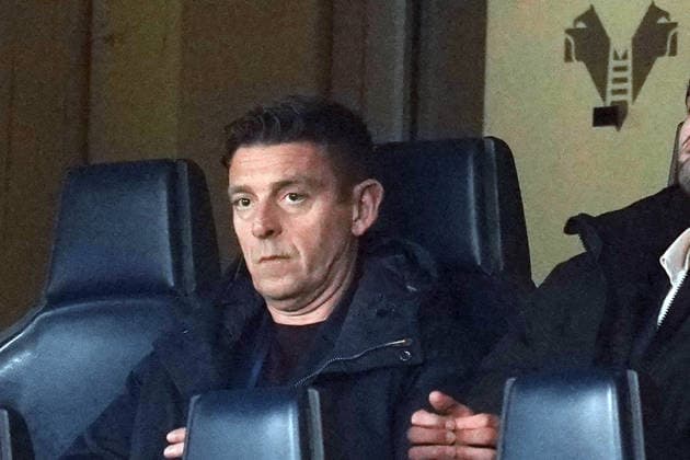 VERONA , ITALY -MARCH 1, Gianluca Rocchi Refree designator during the match between Verona and SSC Napoli at stadio Bentegodi march 1, 2026 in Verona , Italy Copyright: xFOTOAGENZIAx