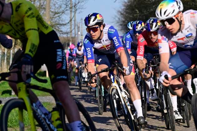 Ename Grand Prix Le Samyn 2026 Cycling Race DOUR, BELGIUM - MARCH 03 : Marit Arne (BEL) of Red Bull - BORA - Hansgrohe during the 58th edition of Ename Grand Prix Le Samyn an UCI Class 1.1 one day cycling road race for Men Elite of km with start in Quaregnon and finish in Dour on March 3, 2026 in Dour, Belgium, 03 03 2026 ( Motordriver Kenny Verfaillie - Dour Belgium  Copyright: xJanxDexMeuleneirx