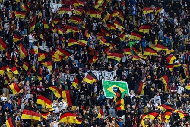 GER, UEFA Qualification for the FIFA Womens World Cup 2027, Germany Slovenia 03 03 2026, Rudolf Harbig Stadium, Dresden, GER, UEFA Qualification for the FIFA Womens World Cup 2027, Germany Slovenia Â nordphotoxGmbHxx xAlexanderxTrie nph00051
