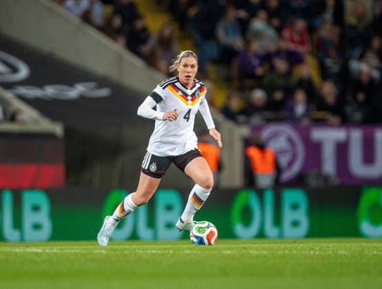 Soccer, Women, Season 2025 2026, World Cup Qualification in Dresden League A, Group 4 , Germany Slovenia, Rebecca Knaak Germany , 03 03 2026, Copyright: xSebastianxRäppold MatthiasxKochx