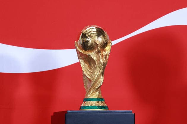 The FIFA World Cup, WM, Weltmeisterschaft, Fussball Trophy at Claudia Sheinbaum s press conference, PK, Pressekonferenz in Mexico MEXICO CITY, MEXICO - MARCH 03: The FIFA World Cup Trophy is displayed after a press conference by the Mexican President Claudia Sheinbaum, at the National Palace, in Mexico City, Mexico on March 03, 2026. The FIFA World Cup Trophy continues its journey through Mexico as part of the official Trophy Tour. Daniel Cardenas Anadolu Mexico City Mexico. Editorial use only. Please get in touch for any other usage. Copyright: x2026xAnadoluxDanielxCardenasx