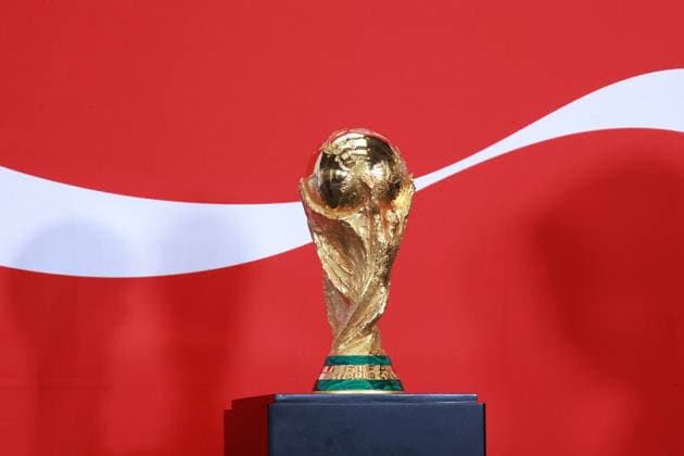 The FIFA World Cup, WM, Weltmeisterschaft, Fussball Trophy at Claudia Sheinbaum s press conference, PK, Pressekonferenz in Mexico MEXICO CITY, MEXICO - MARCH 03: The FIFA World Cup Trophy is displayed after a press conference by the Mexican President Claudia Sheinbaum, at the National Palace, in Mexico City, Mexico on March 03, 2026. The FIFA World Cup Trophy continues its journey through Mexico as part of the official Trophy Tour. Daniel Cardenas Anadolu Mexico City Mexico. Editorial use only. Please get in touch for any other usage. Copyright: x2026xAnadoluxDanielxCardenasx