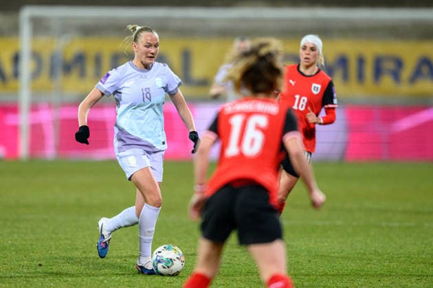 260303 Frida Maanum of Norway during the FIFA Women s World Cup Qualifier football match between Austria and Norway on March 3, 2026 in Vienna Photo Marius Simensen BILDBYRAN COP 238 MM0059 bbeng dam vm kval vm kvalifisering kvinner vm kvalik football fotball fotball landskamp soccer fifa world cup qualifier norge norway austria osterrike  Copyright: MARIUSxSIMENSEN BB260303BB211