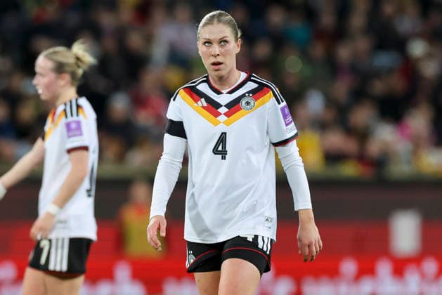 Rebecca Knaak Germany looks on, 2027 FIFA Women s World Cup Qualifier, Germany v Slovenia, Rudolf Harbig Stadion on 03 March 2026 in Dresden, Germany Photo by Marco Steinbrenner DeFodi Images Rebecca Knaak Germany looks on, 2027 FIFA Women s World Cup Qualifier, Germany v Slovenia, Rudolf Harbig Stadion, March 3, 2026 in Dresden, Germany Photo by Marco Steinbrenner DeFodi Images